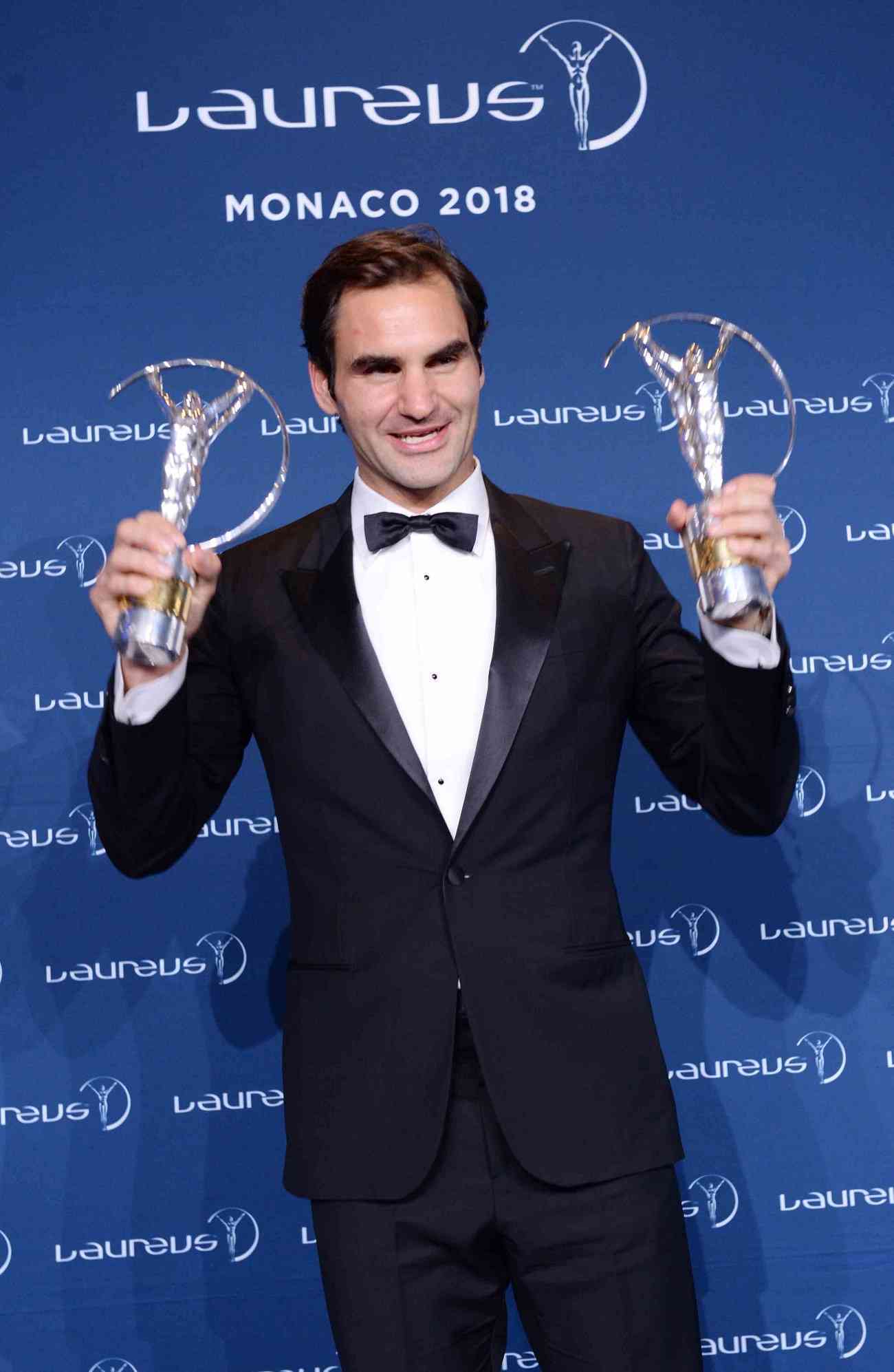 Roger Federer, el deportista más condecorado de la historia de los premios Laureus 2