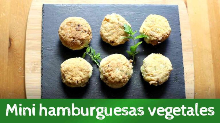 Aprende a preparar mini hamburguesas vegetarianas de tofu y avena