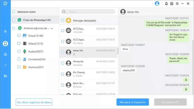¿Has perdido datos de tu WhatsApp? Te enseñamos cómo poder recuperarlos 3