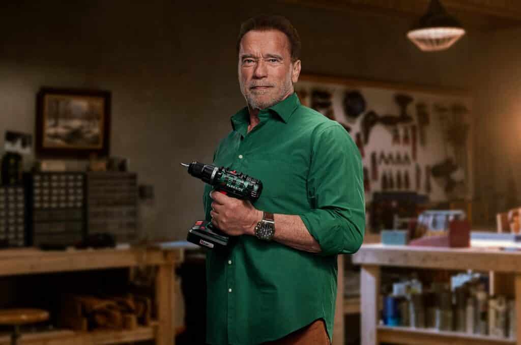 Arnold Schwarzenegger vuelve a las pantallas en la nueva campaña de PARKSIDE 6