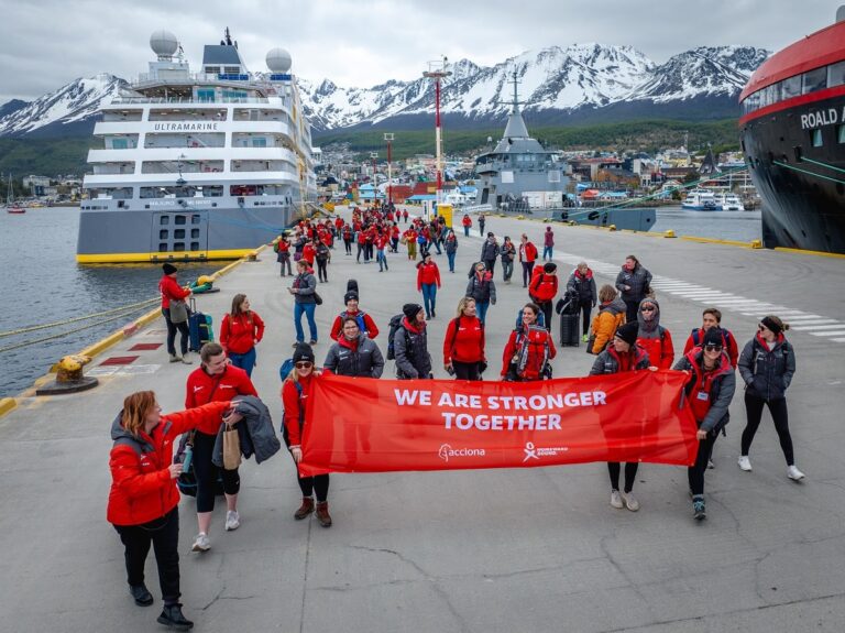 Parten hacia la Antártida las primeras mujeres españolas que participan en la V edición del programa Homeward Bound