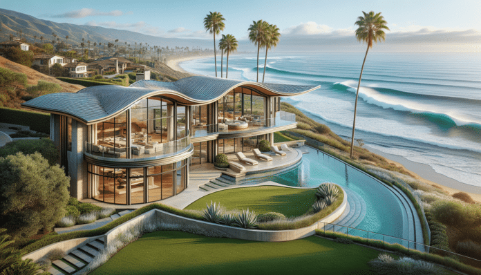 Así era la casa de Matthew Perry en California con panorámica vista al Pacífico