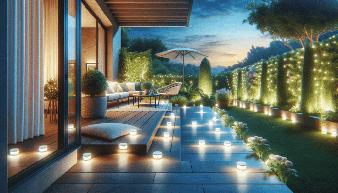 Cómo dar luz a la terraza o jardín sin gastar electricidad con estas luces LED que no necesitan instalación