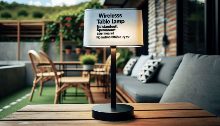 Lidl tiene la lámpara de mesa inalámbrica que necesitas para elevar tu terraza a otro nivel