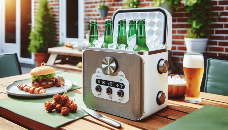 Damos las gracias a Aldi por este inventazo para poder tener frías las cervezas mientras cenamos en la terraza o el jardín