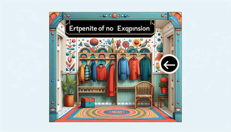 Ampliamos el espacio en el recibidor con un perchero de pie que se ajusta a la altura de los más pequeños