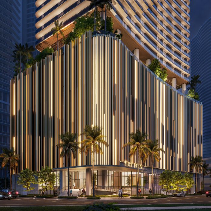 Edge House Miami en Edgewater, un proyecto innovador de diseño de lujo y propiedad de uso flexible