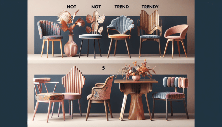 Cinco sillas que No son tendencia y cinco sillas que Sí lo son para el comedor
