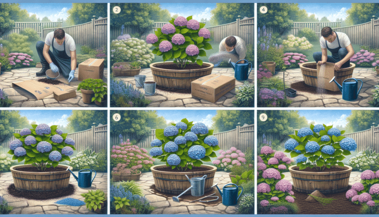 ¿Qué hay que poner en la base de las hortensias para obtener una floración bonita y abundante?
