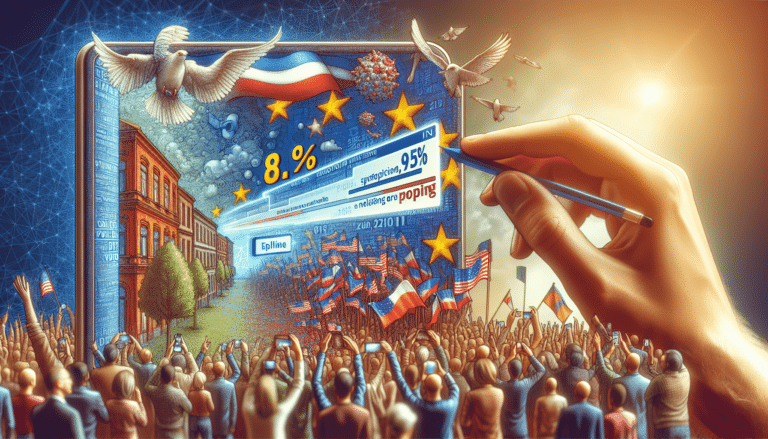 a person using a tablet