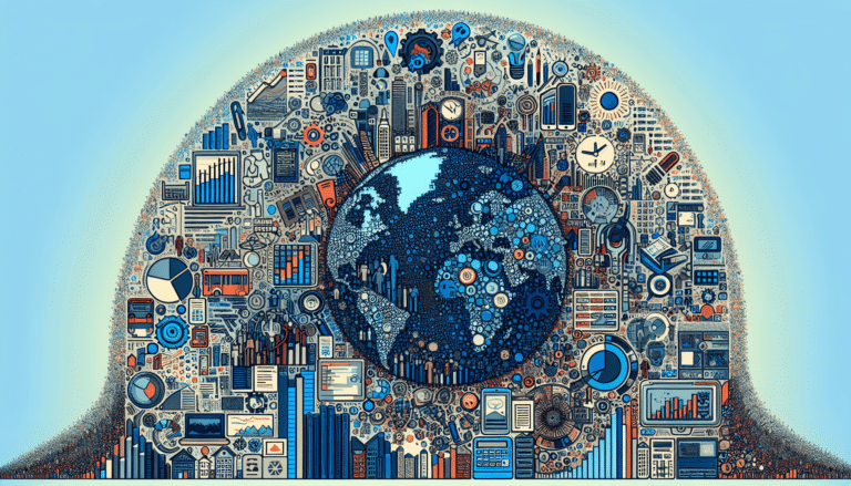 People sitting with shopping bags.