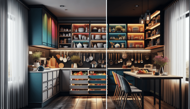 Era una cocina oscura y apagada y se transformó en una cocina moderna, llena de color y con mucho espacio de almacenamiento