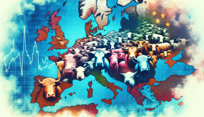 Sheep and goats.
