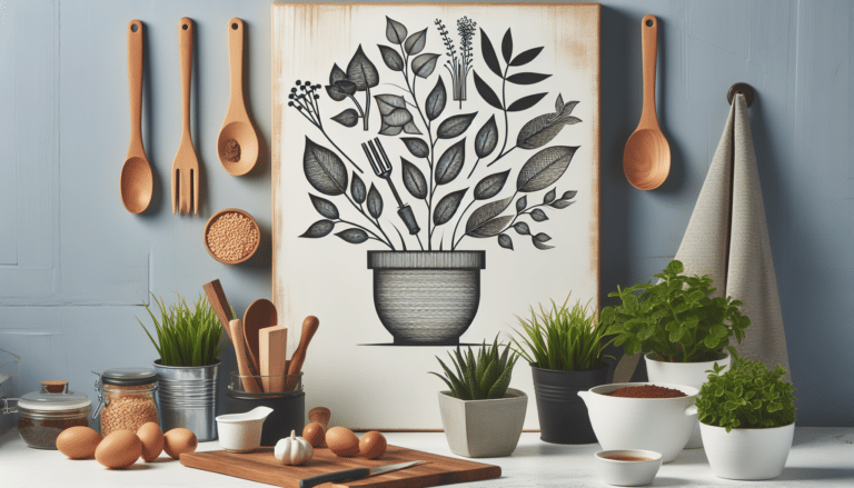 Decorar con plantas la cocina