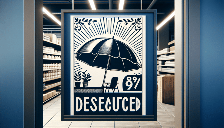 Carrefour tiene rebajada la sombrilla semirecta (para apoyar en la pared) que mejor se adapta a nuestros balcones y terrazas