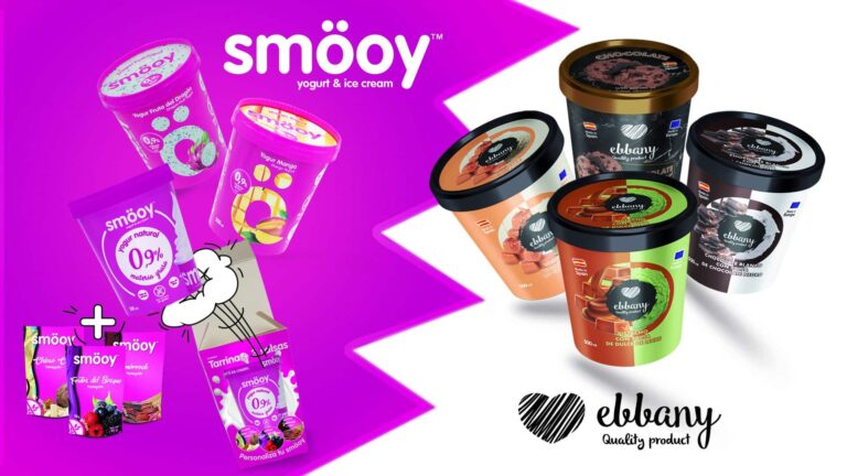 Ebbany y smöoy presentan sus novedades para los canales retail, horeca y franquicias