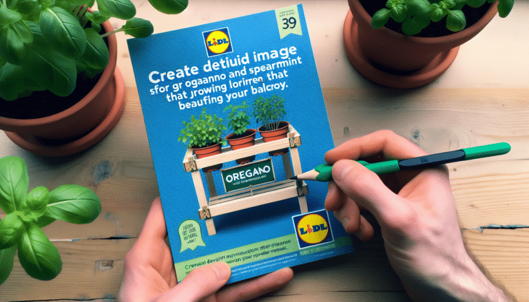 El invento de Lidl para cultivar orégano y hierbabuena que además decora con gusto el balcón