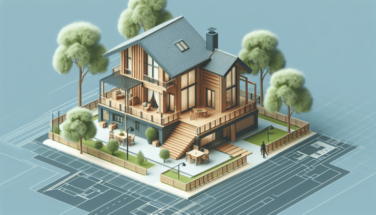 Esta casa moderna de madera, de dos plantas y con terraza, con un descuentazo del 25% vale poco más de 30000 euros