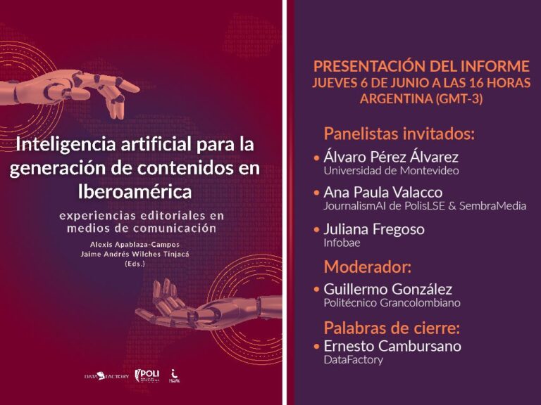 Presentan investigación sobre IA y generación de contenidos en Iberoamérica