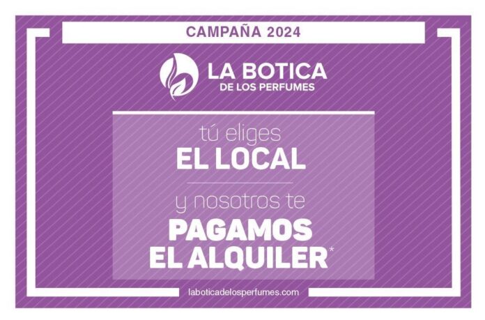 La Botica de los Perfumes, la franquicia que paga el alquiler del local