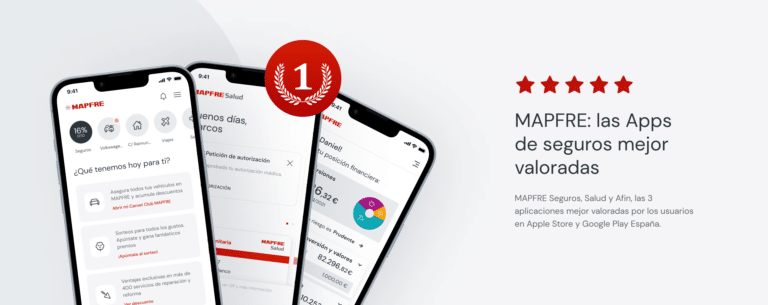 Las apps de MAPFRE se convierten en las aplicaciones de seguro mejor valoradas 
