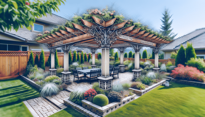 Leroy Merlin arrasa con la pérgola de exterior para toldos o celosías que le da al jardín el toque que necesitaba