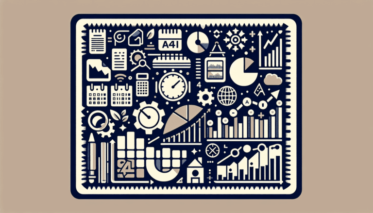 A screen displaying trendlines.