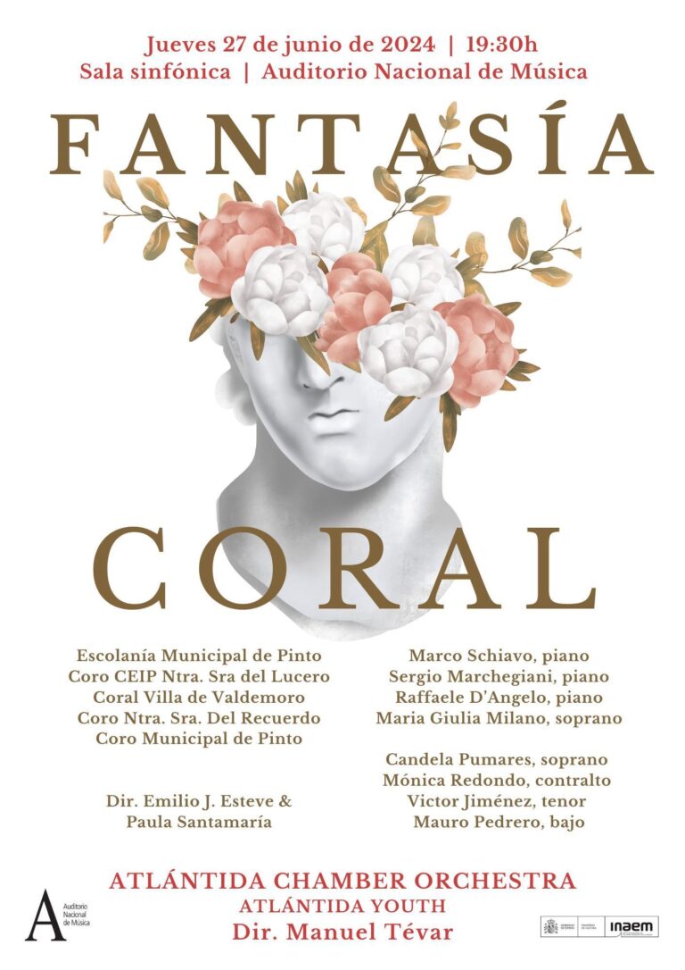 300 entradas gratuitas a menores de 30 años para el concierto sinfónico "Fantasía Coral" de la Atlántida Chamber Orchestra, dirigida por Manuel Tévar