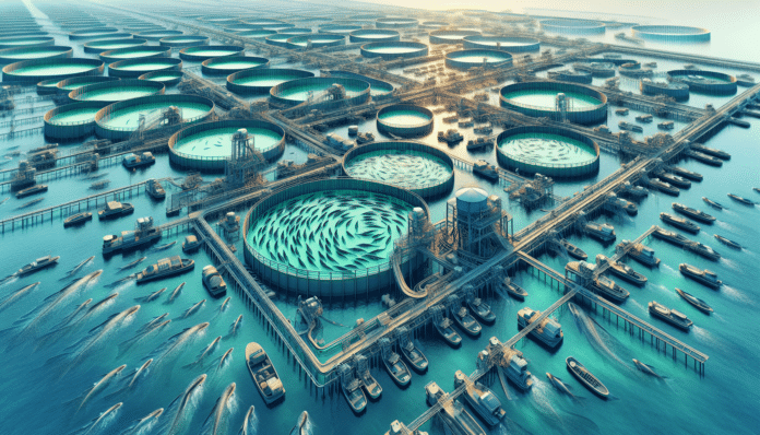 a number of fishfarms