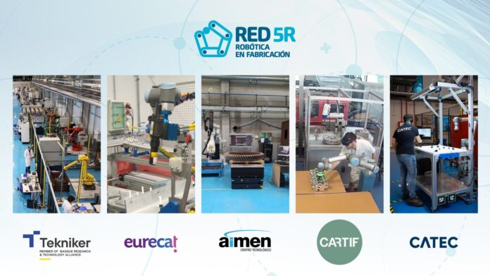 Red Cervera de Tecnologías Robóticas en Fabricación Inteligente 5R logra el intercambio tecnológico estatal