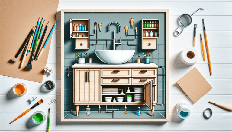 La ingeniosa solución sin instalación para acabar con el desorden en el fregadero o el mueble del baño