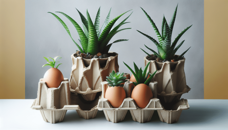 Cómo transformar los cartones de huevos en una maceta con efecto piedra para tus plantas favoritas