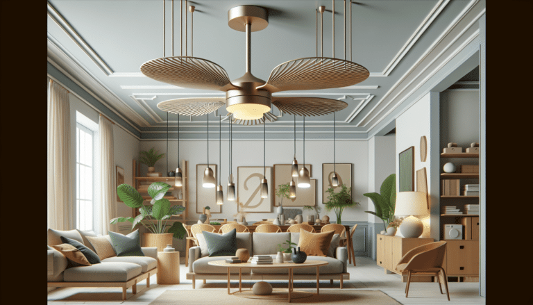 Fichamos en MediaMarkt el ventilador de techo que está arrasando porque encajaría en una escena (moderna) de Los Bridgerton