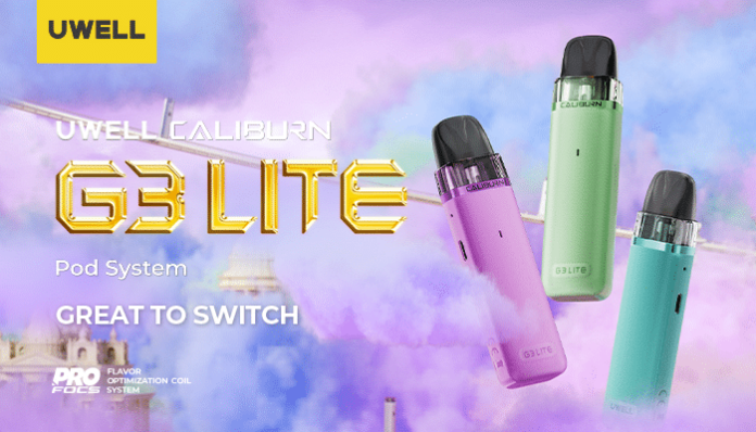 UWELL presenta CALIBUR G3 LITE y GPP (Plataforma G Pod)
