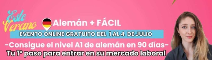 AndyGM lanza un evento online gratuito para conseguir el nivel A1 de alemán en 90 días
