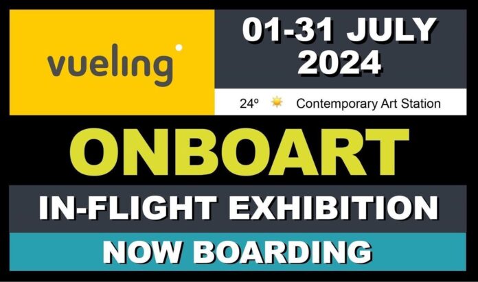 La Galería Kasashima invita a varios artistas internacionales a participar en la 'Exhibición Vueling Onboart'