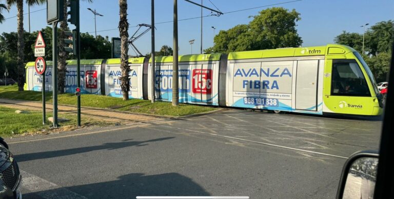 Avanza Fibra, proveedor oficial de Fibra Óptica Simétrica 1000Mb del Tranvía de Murcia