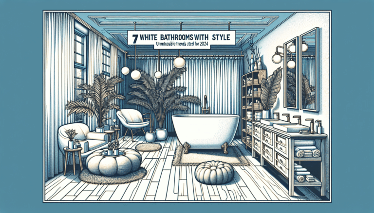 ❤️ ▷ 7 tendencias por estilos para baños blancos [2024]