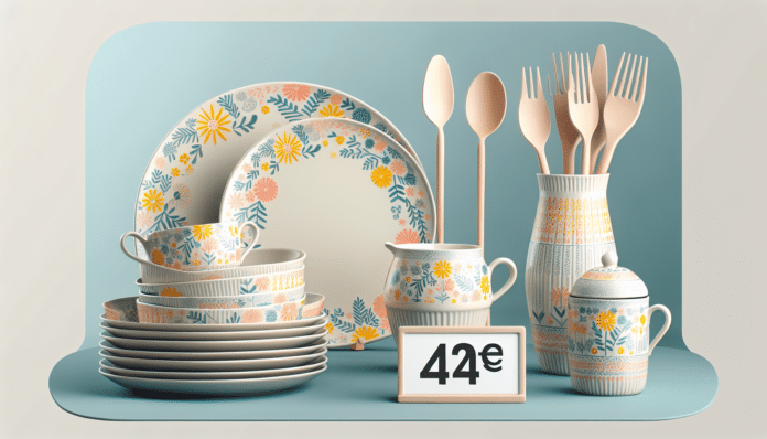 Carrefour tiene una vajilla elegante y alegre por solo 24 euros