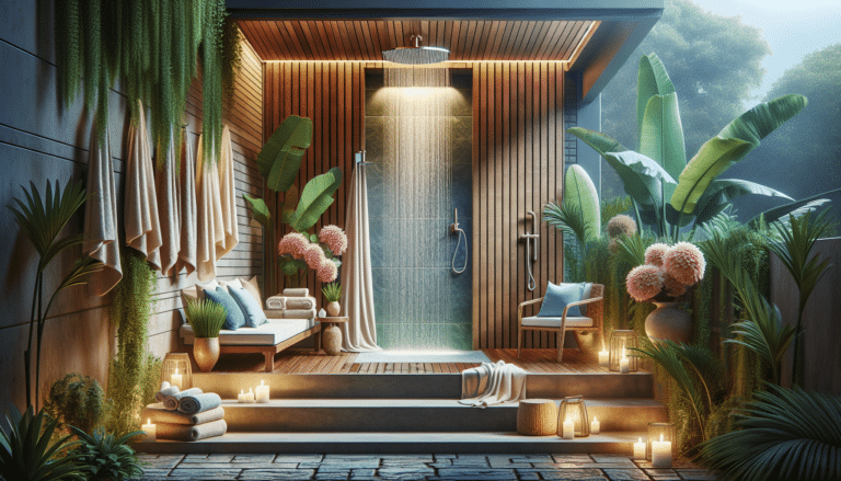 convierte el balcón en un spa de lujo con esta ducha de exterior de Leroy Merlin