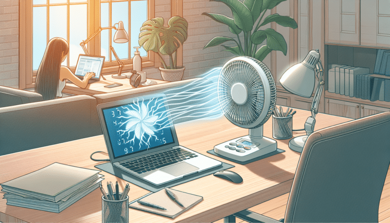 Adiós al calor mientras teletrabajamos con este ventilador de mesa que sustituye al aire acondicionado de toda la vida