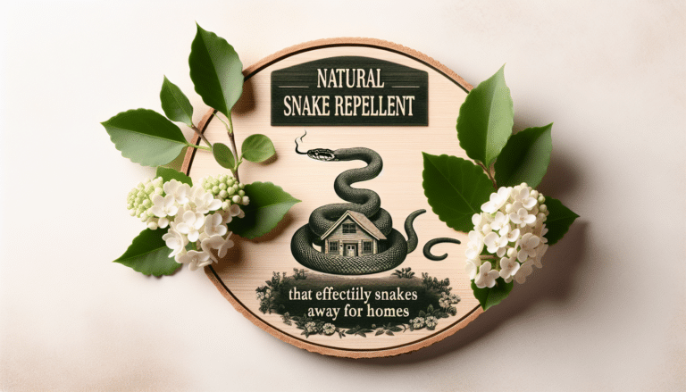 Este es repelente natural perfecto para mantener las serpientes lejos de casa sin generar mal olor