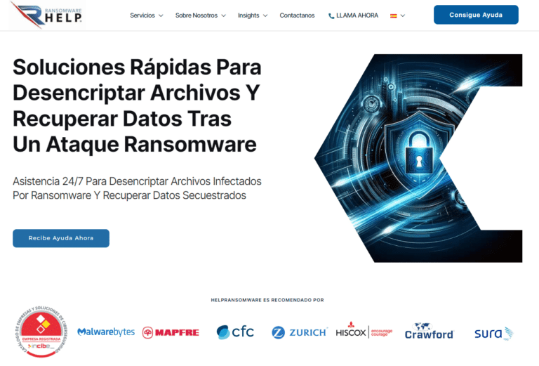 HelpRansomware lanza una nueva tecnología que asegura la recuperación de datos tras ataques ransomware
