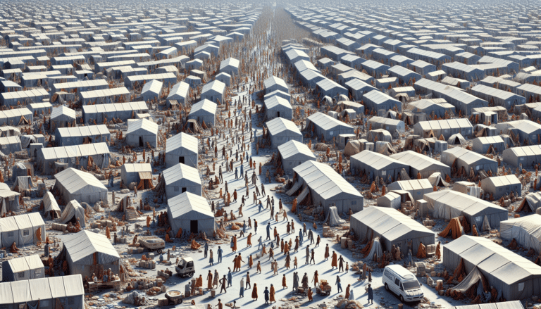 A woman sitting is embracing young girl who is looking at the camera.