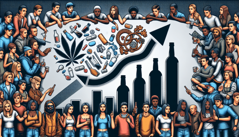 Menos alcohol (pero más drogas)