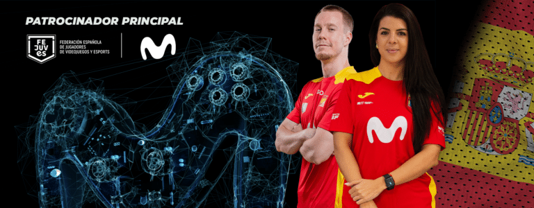 Movistar mantiene su apuesta por la Selección Española de Esports FEJUVES