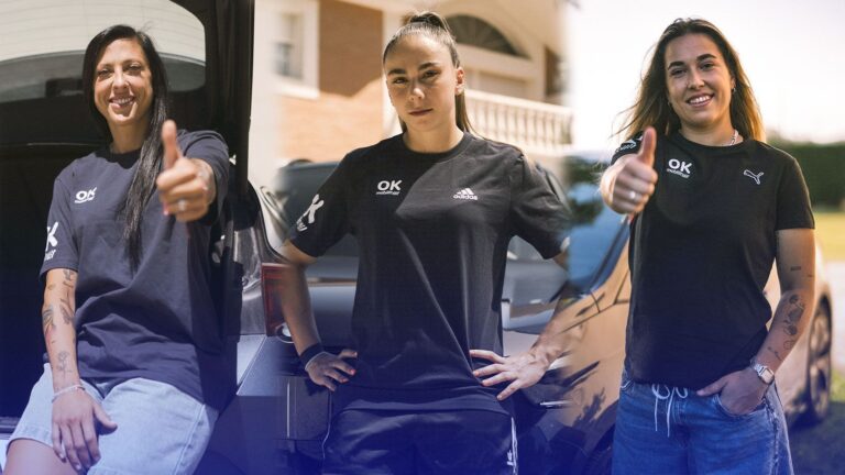 OK Mobility ficha a Jenni Hermoso, Athenea del Castillo y Cata Coll como nuevas embajadoras