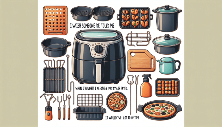 Ojalá alguien hubiera dicho que tenía que haberme hecho con estos complementos al comprarme la freidora de aire: hubiera ahorrado mucho tiempo