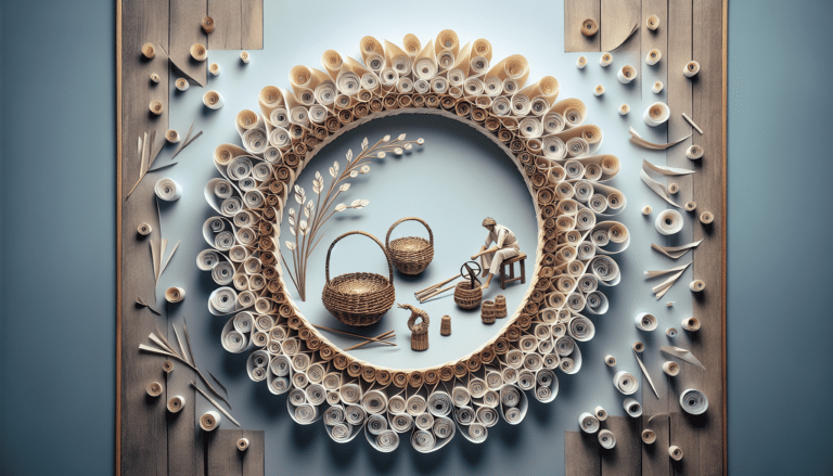 Parece imposible pero con los rollos de papel puedes tejer una magnífica cesta