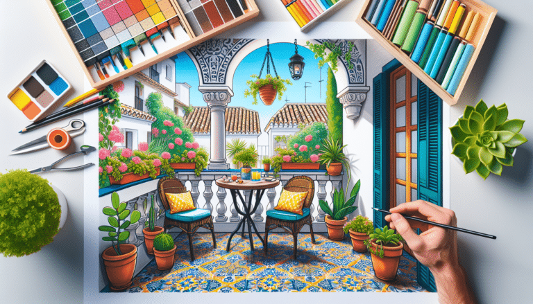 Ikea convierte el suelo del balcón en un patio andaluz sin reformas por menos de 15 euros